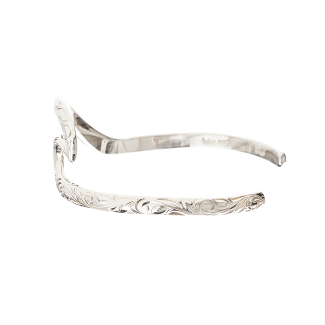 ハワイアンジュエリー/Silver925/ウェイヴィバングル/大波/0585