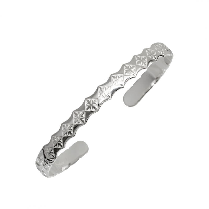 ハワイアンジュエリー/Silver925/キルトバングル | ハワイアン