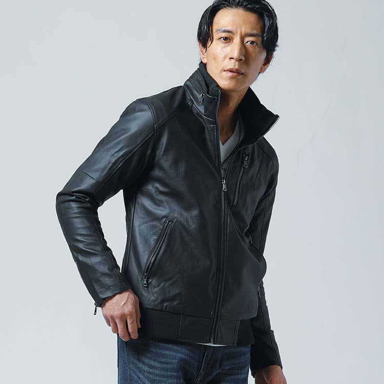 メンズ】ライダースジャケット40代からは着こなしで変わる！参考コーデ