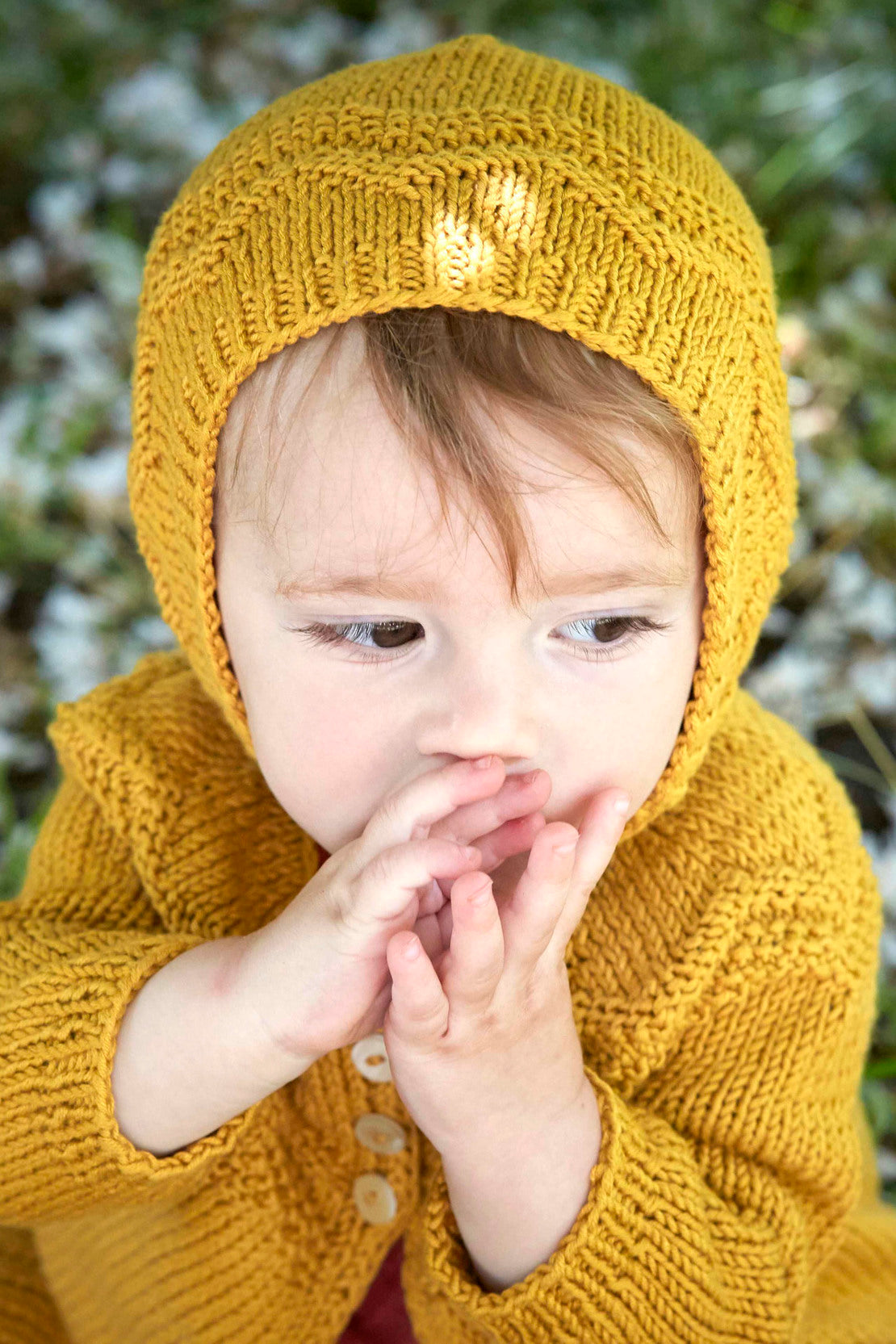 Baby Cardigan and Bonnet | Digital Knitting Patterns | Misha & Puff