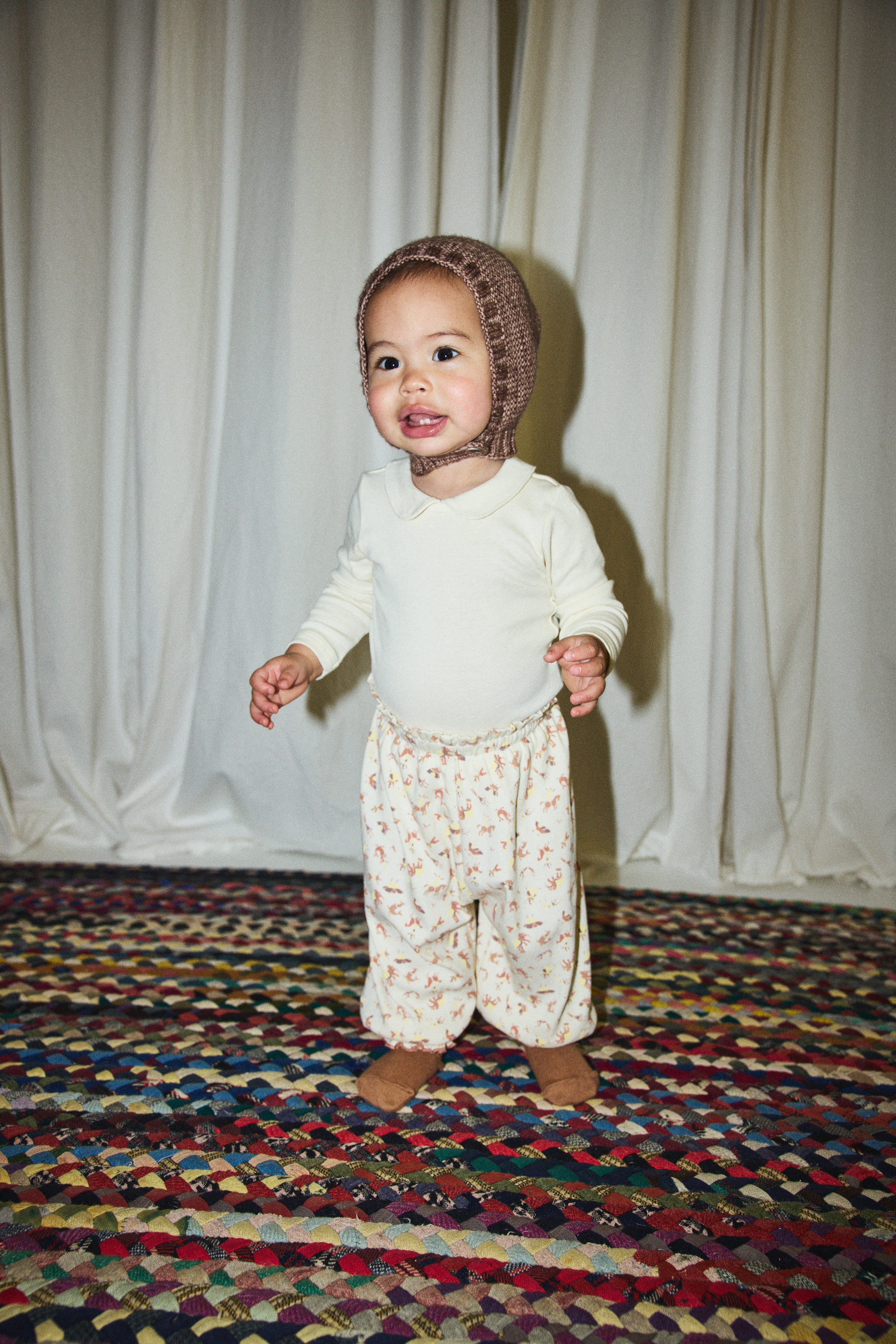 Baby Petit Collar Onesie – Misha & Puff