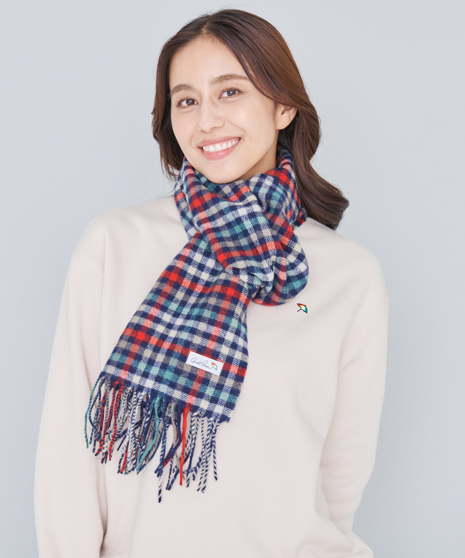 パーマーチェックレギュラーマフラー（マフラー/ユニセックス