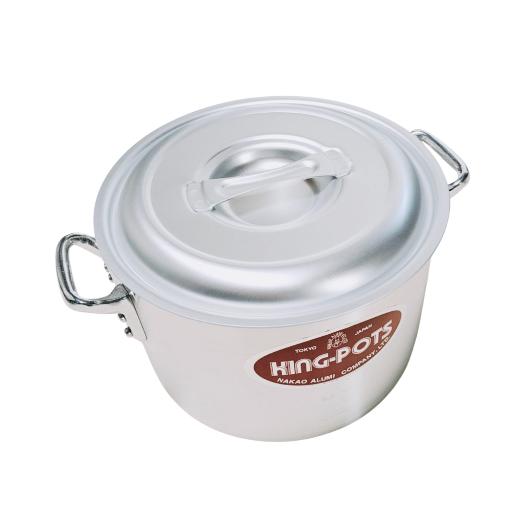 半寸胴鍋 アルミ鍋 [ガス] 15～72cm 全16サイズ / キングポット N-2