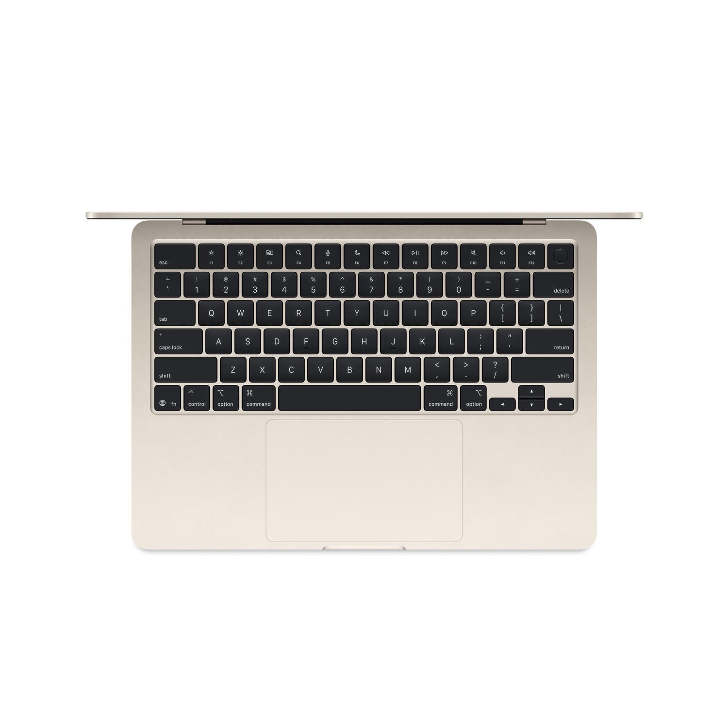 Starlight 13in MacBook Air (M4) 10-core CPU, 8-core GPU / 16GB Ram