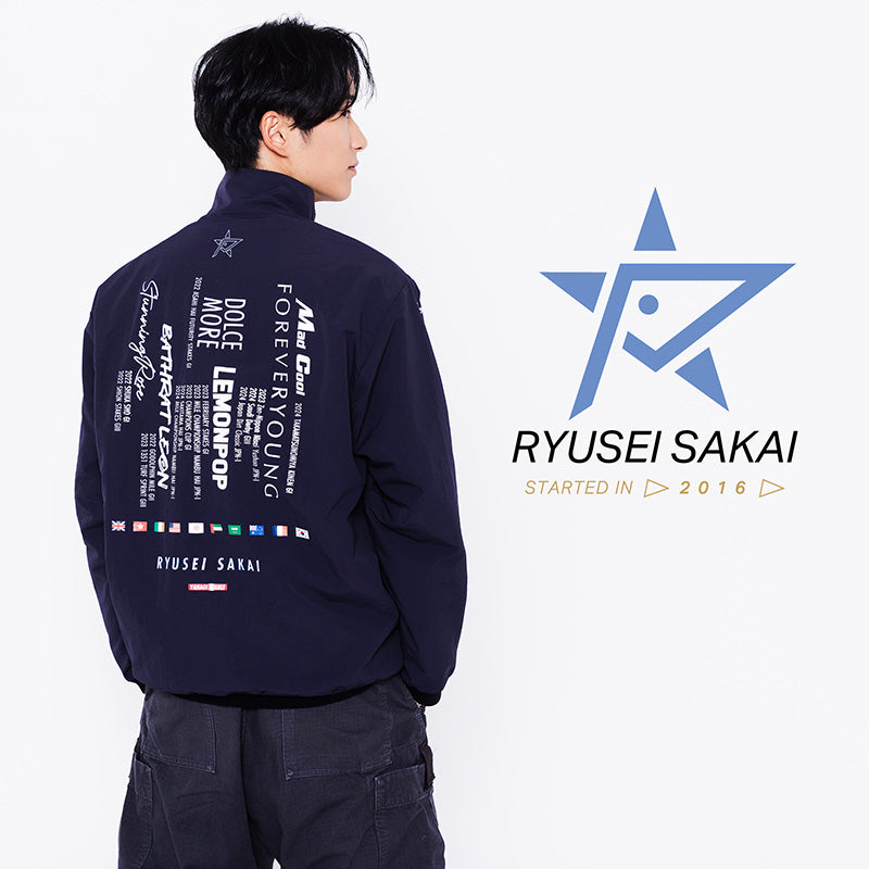 坂井瑠星騎手オリジナルブルゾン(ネイビー)｜netkeiba