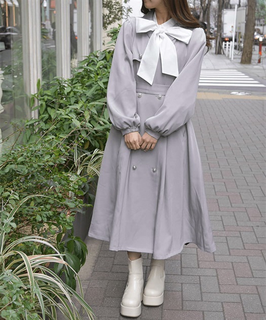 フード付トレンチコート | axes femme online shop