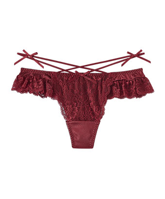 サテンリボン Tバックショーツ- aimerfeel(エメフィール)公式通販サイト