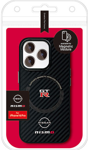 Z nismo iPhone16 Pro用 MagSafe対応 スリムカーボン 背面ケース