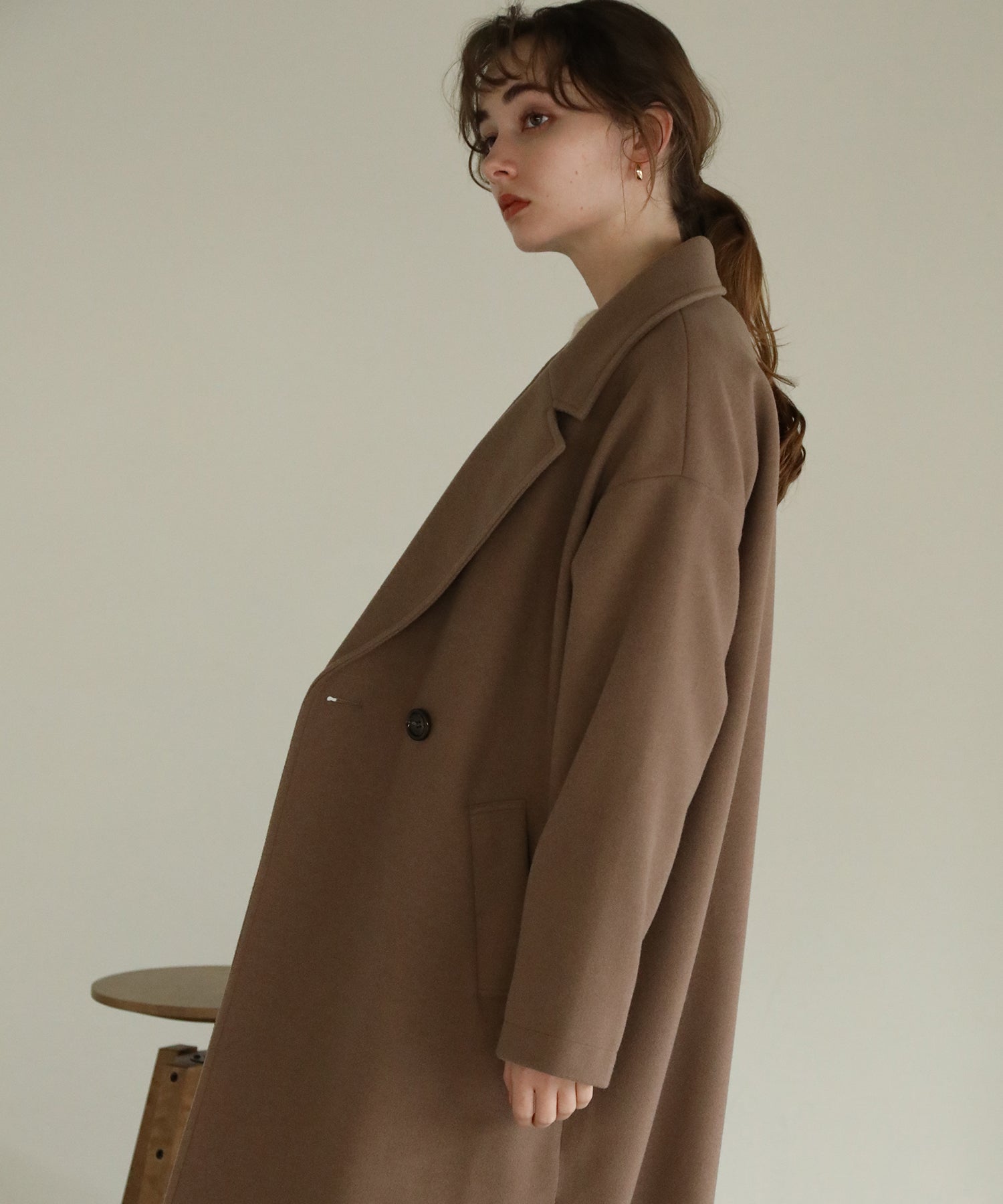 サイドスリットロングチェスターコート｜コート・ジャケット - aity