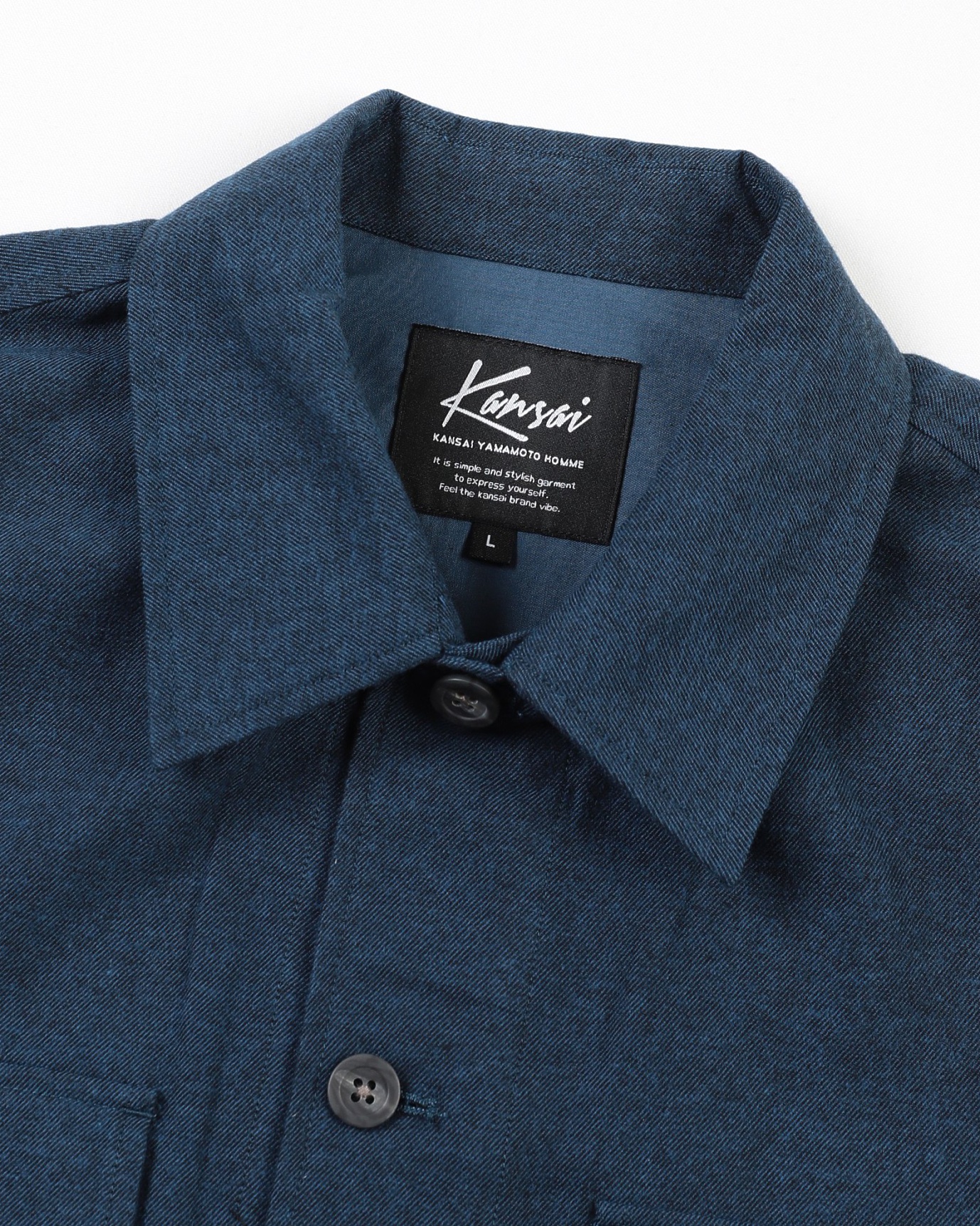 SALE40%OFF／【KANSAI YAMAMOTO】ピーチツイルシャツアウター