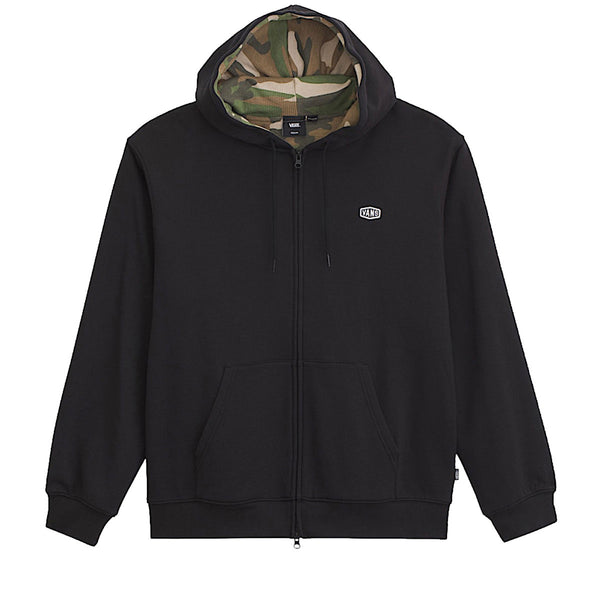 Vans Dover Thermal Lined Full Zip Up Jacket - Black/Vintage Camo – CCS