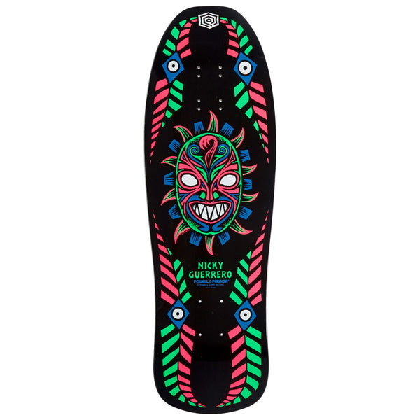Powell-Peralta Nicky Guerrero Mask 6 Skateboard Deck - Blacklight