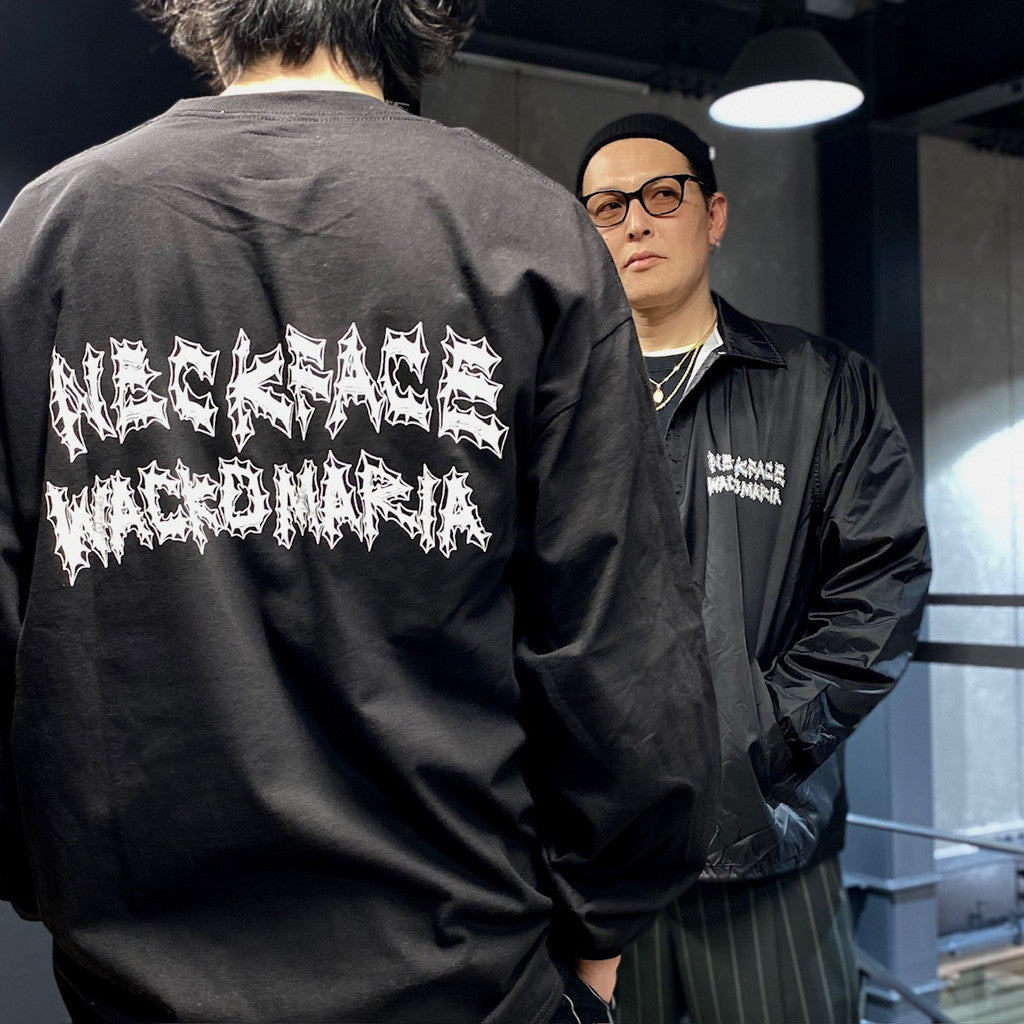 NECK FACE | COACH JACKET #BLACK [NECKFACE-WM-BL19]_WACKO MARIA