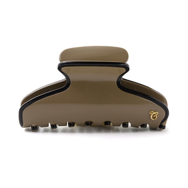 ベーシックバイカラー バンスクリップ L(ライトブラウン) | バンス