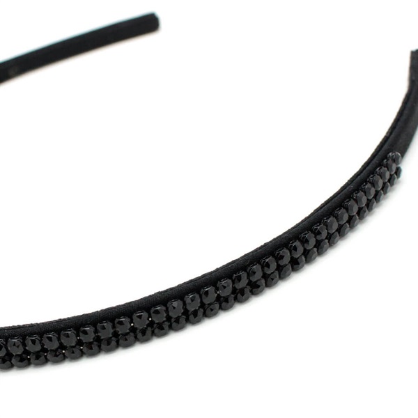 クリスタルメッシュ ヘアバンド(ブラック) | ヘアバンド | COMPLEX BIZ