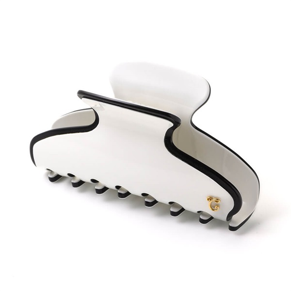 ベーシックバイカラー バンスクリップ L(ダブルホワイト) | バンス