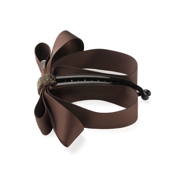 Web限定】ノーブル バナナクリップ(ブラウン) | バナナクリップ