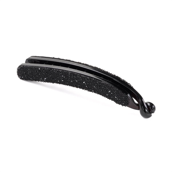 クリスタルシャイニー バナナクリップ(ブラック) | バナナクリップ