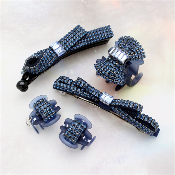 ダブルクリスタルメッシュ ホイップクリップ2個セット(モンタナ