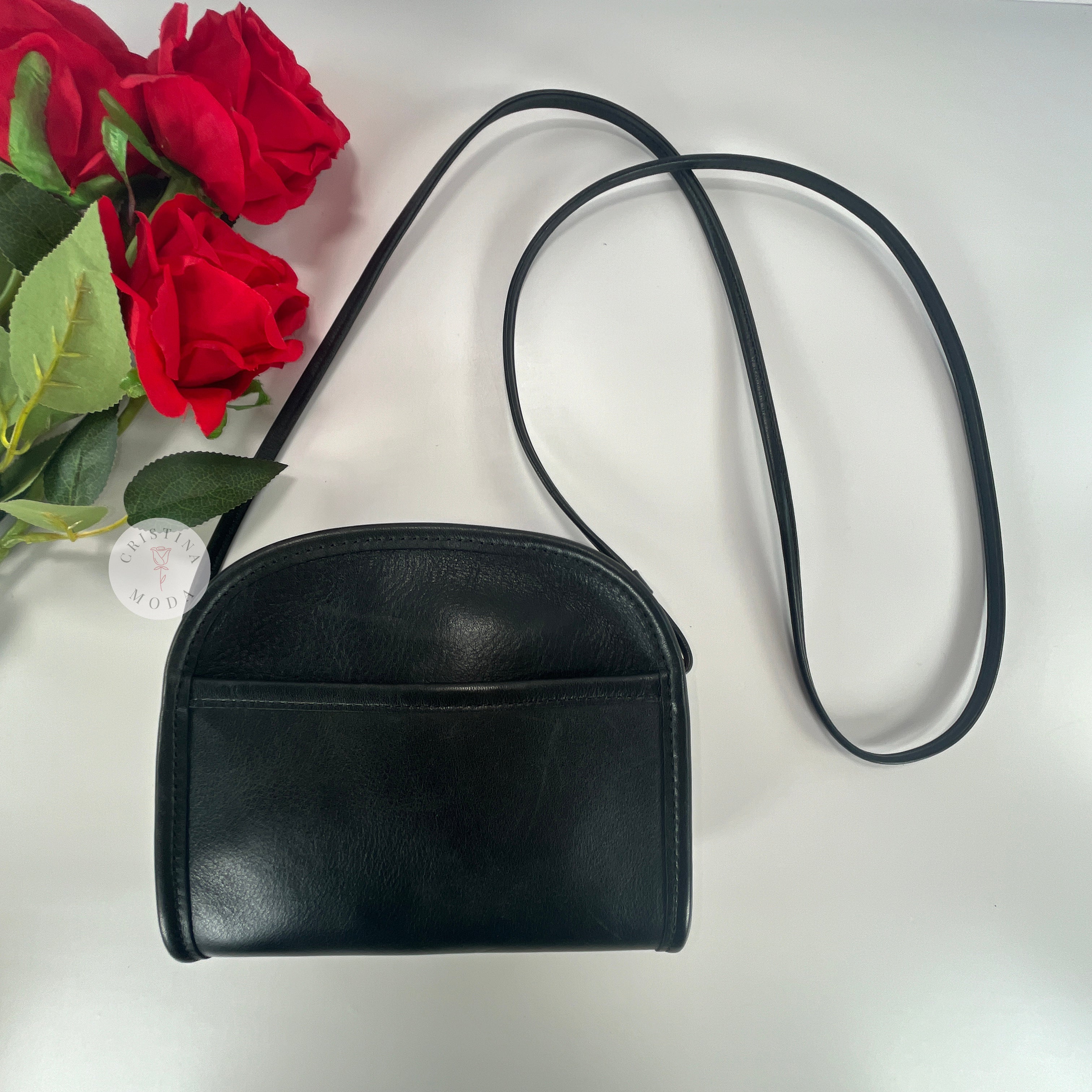Vintage Coach Abbie Zip Bag 9017 Black 1998 USA – Cristina Moda