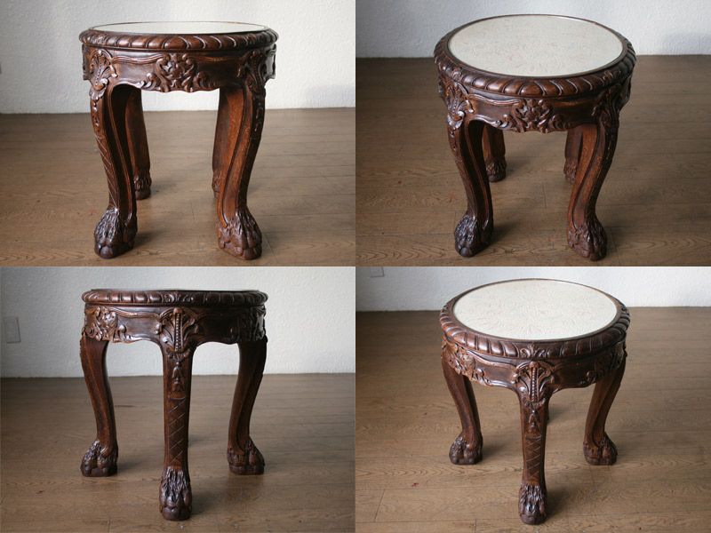 ライオンフット ミニテーブル｜アンティーク家具・照明の専門店