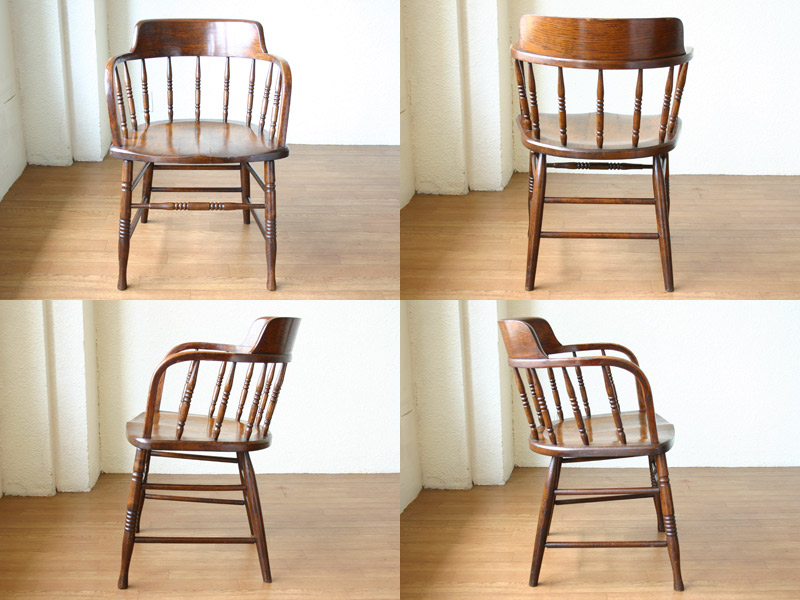 アールデコキャプテンチェア｜アンティーク家具・照明の専門店｜デニム