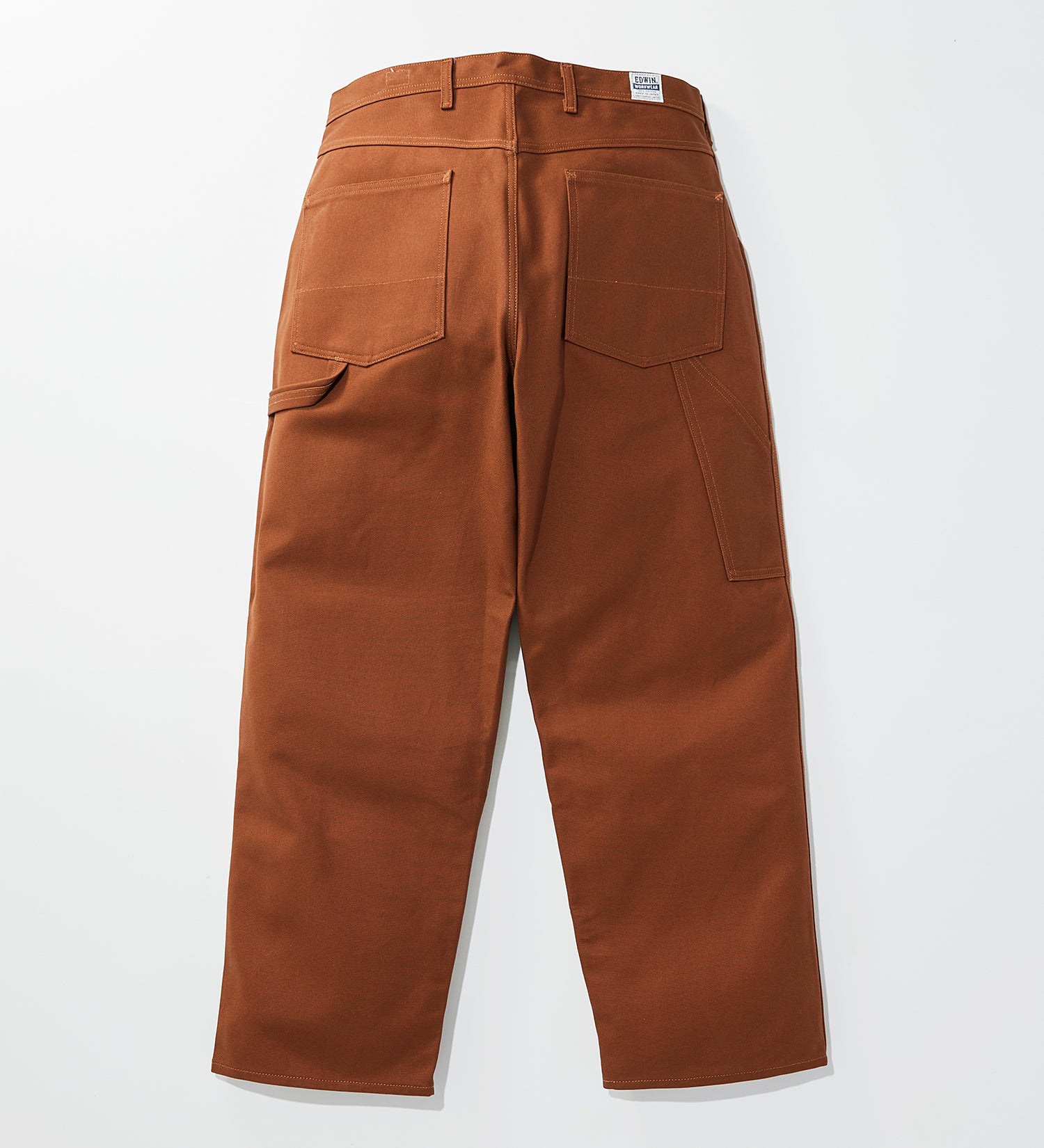 PAINTER PANTS Brown rigid – EDWIN CONCEPT SHOP