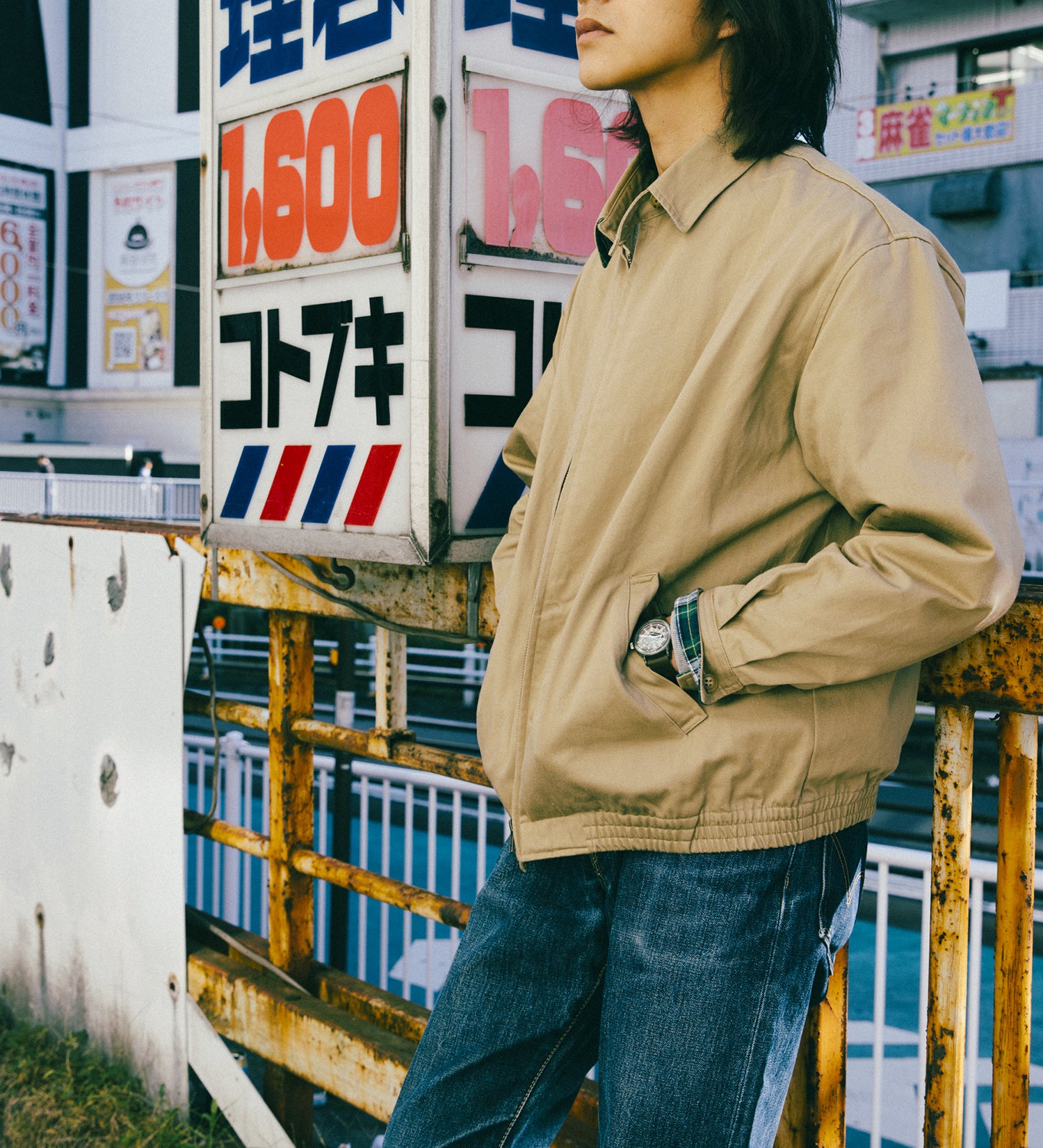 ZIP UP JKT Beige – EDWIN CONCEPT SHOP