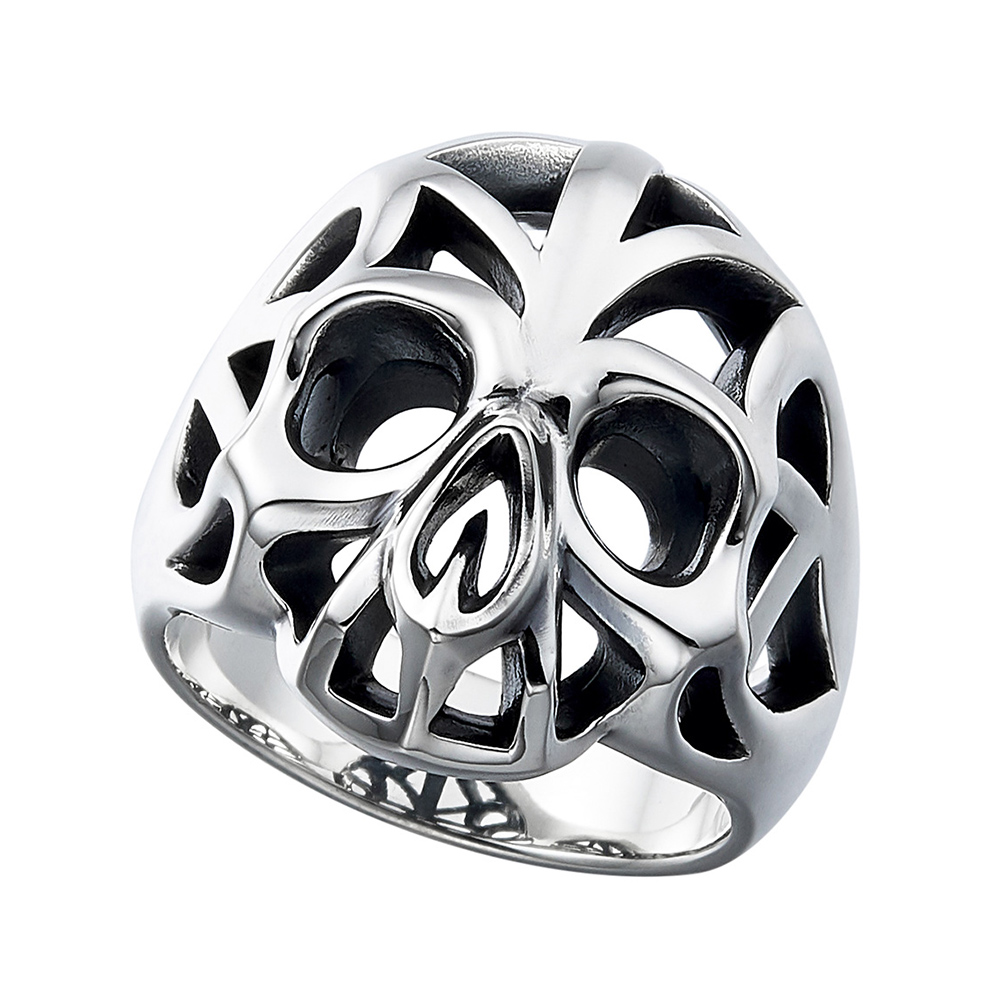 スケルトンスカルリング | エマージュ公式通販 -emerge- シルバー