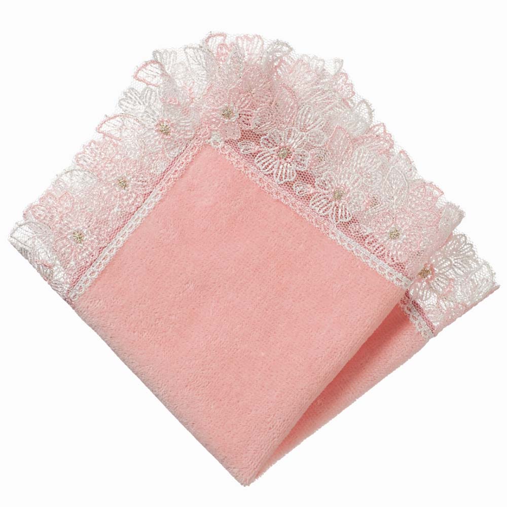 タオルハンカチ 桜便り(ピーチ): ファッション・ビューティー雑貨