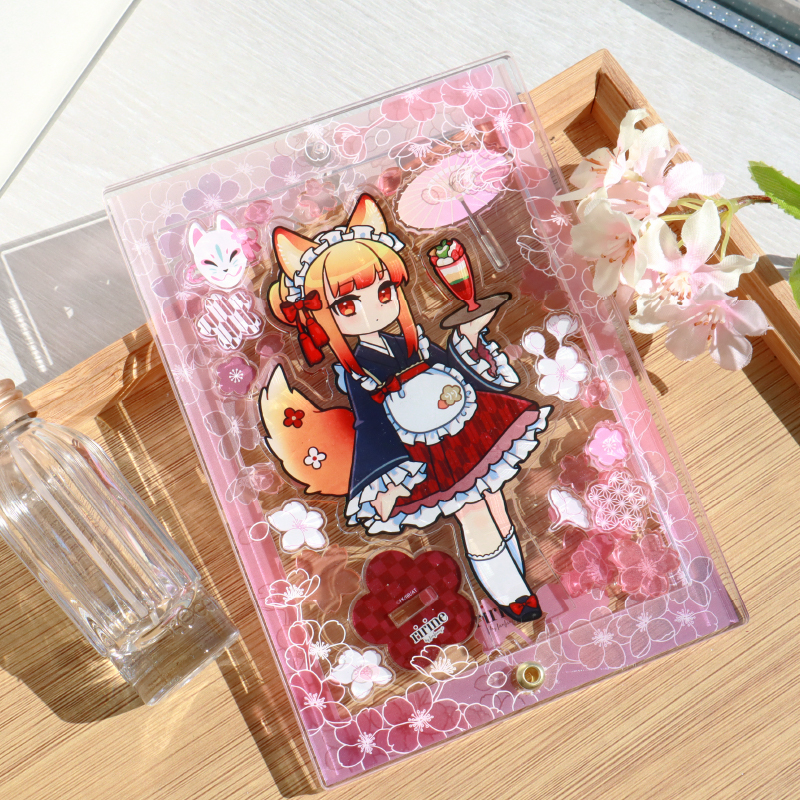 桜アクリルフレーム 大 紫色| FUKUYA ONLINE フクヤオンライン