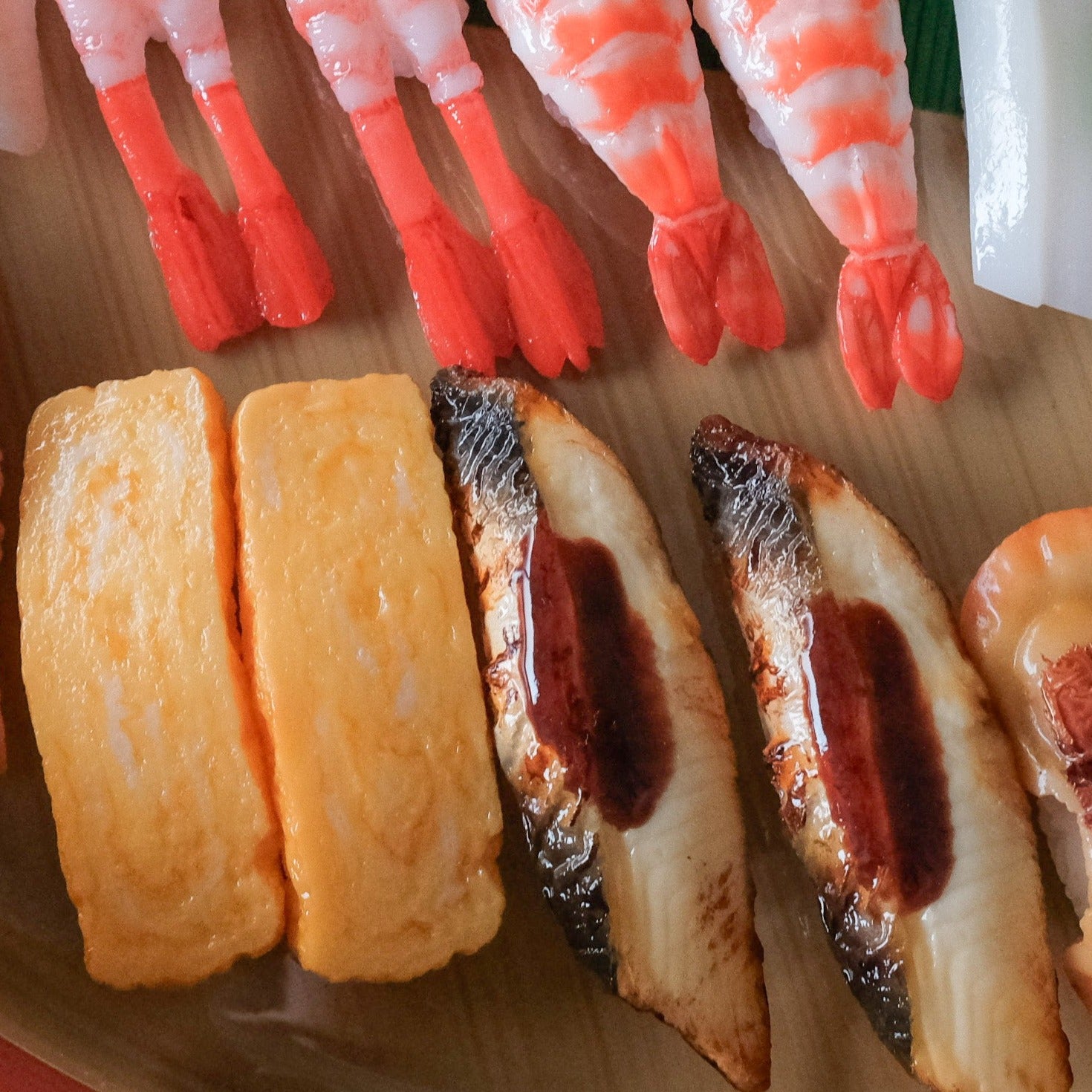 元祖食品サンプル屋「寿司(アナゴ)のマグネット」