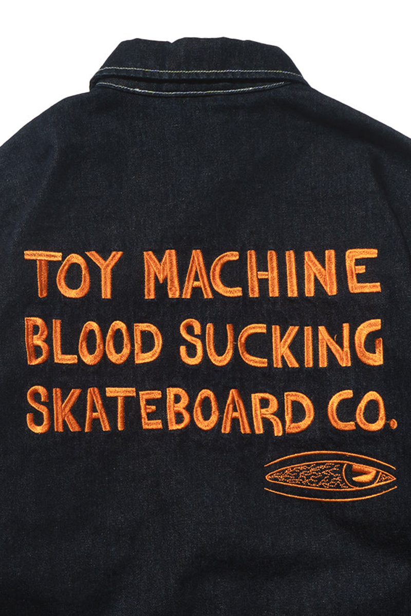 TOY MACHINE (トイマシーン) BLOOD SUCKING COVERALL JACKET - ONE