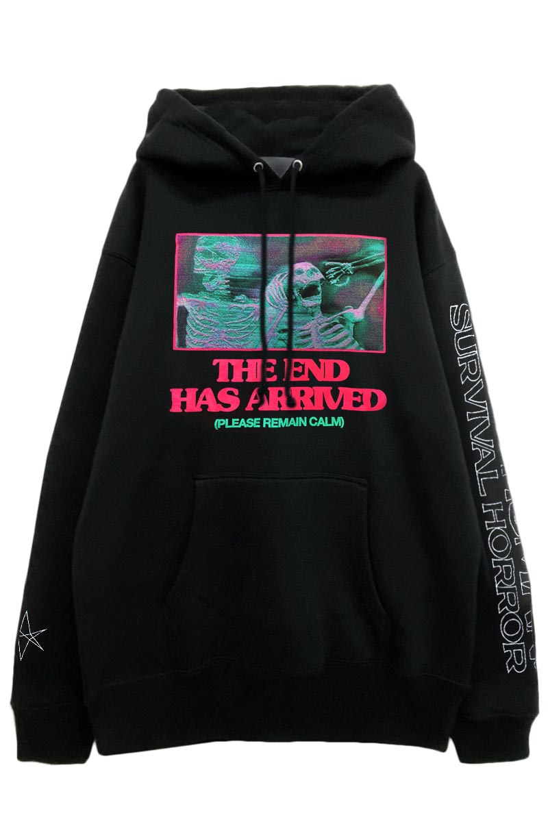 BRING ME THE HORIZON UNISEX PULLOVER HOODIE: THE END (ARM PRINTS