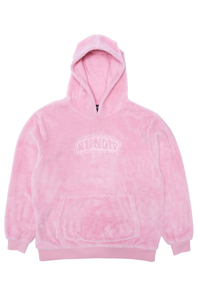 RIPNDIP Bubble Sherpa Hoodie (Pink) / ロックファッション / バンドT