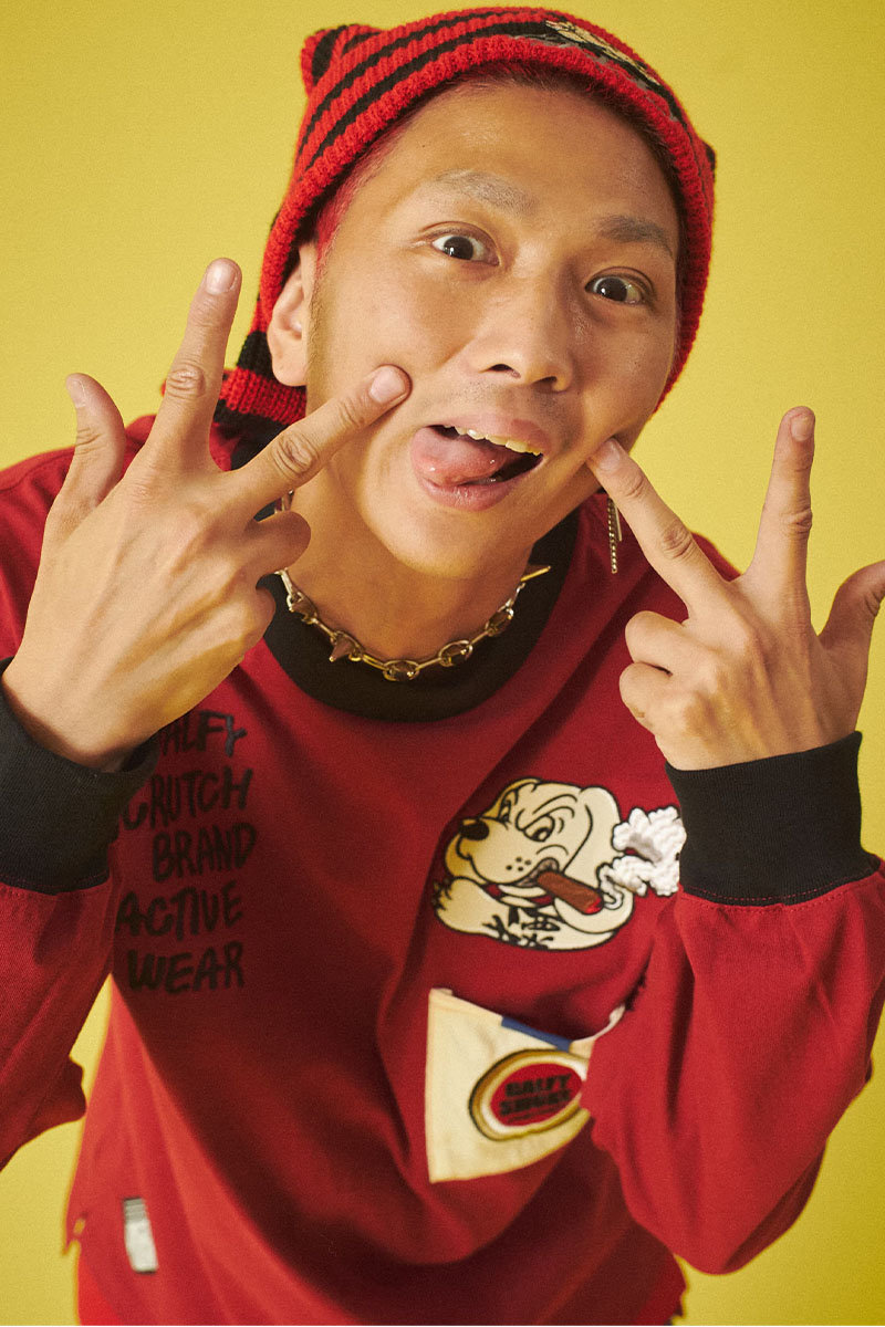 GALFY (ガルフィー) ガルスモポケロンTee WINE / ロックファッション