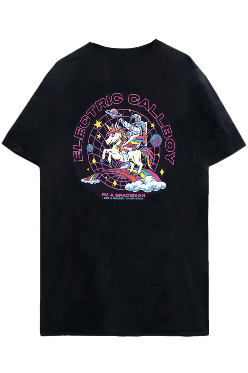 ELECTRIC CALLBOY バンドTシャツ ユニセックス: Spaceman Unicorn