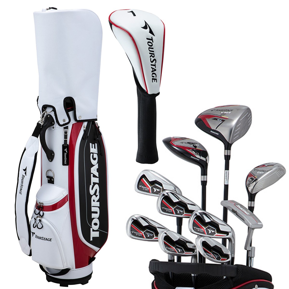 dショッピング |ブリヂストン TOURSTAGE V101 クラブセット(10本セット