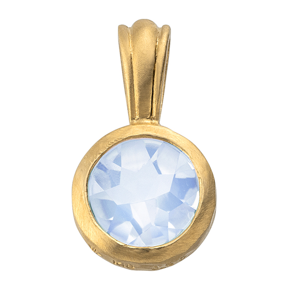 K18イエローゴールド ラブラドライト ペンダントトップ | 高品質 金