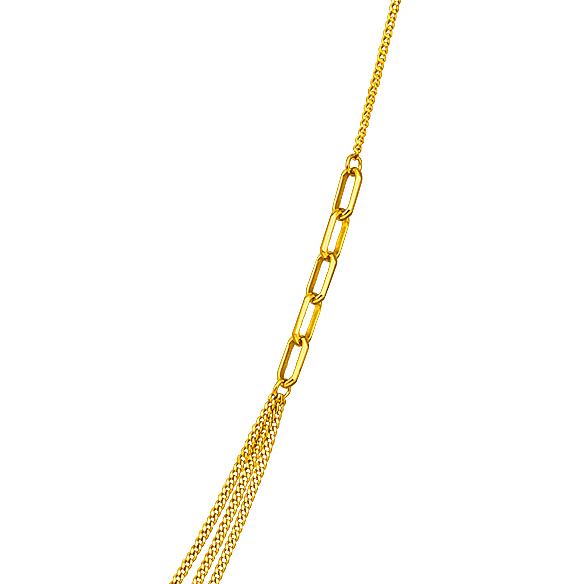 K18イエローゴールド ロングネックレス 60cm | 高品質 金・プラチナ