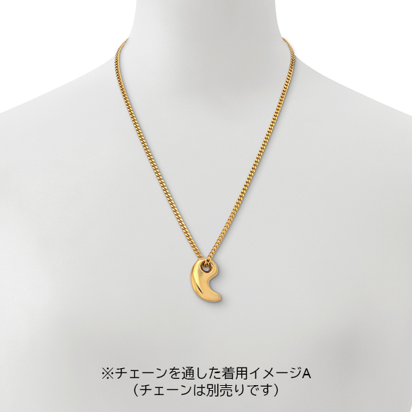 純金 勾玉 ペンダントトップ（大） | 高品質 金・プラチナ