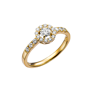 K18イエローゴールド ダイヤモンド リング | 高品質 金・プラチナ