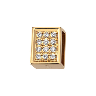 K18イエローゴールド ダイヤモンド ペンダントトップ | 高品質 金