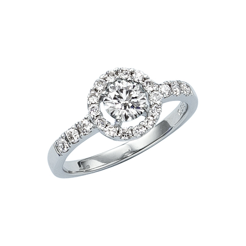 プラチナ ダイヤモンド リング 0.5カラット | 高品質 金・プラチナ