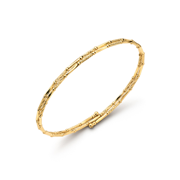 K18イエローゴールド バングル | 高品質 金・プラチナ