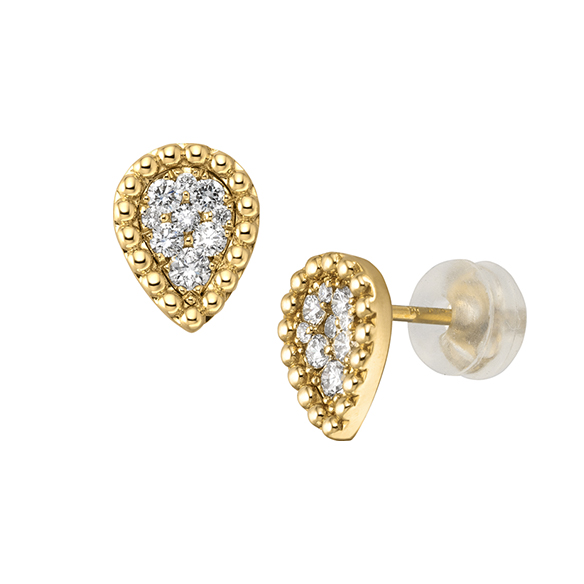 K18イエローゴールド ダイヤモンド ピアス | 高品質 金・プラチナ