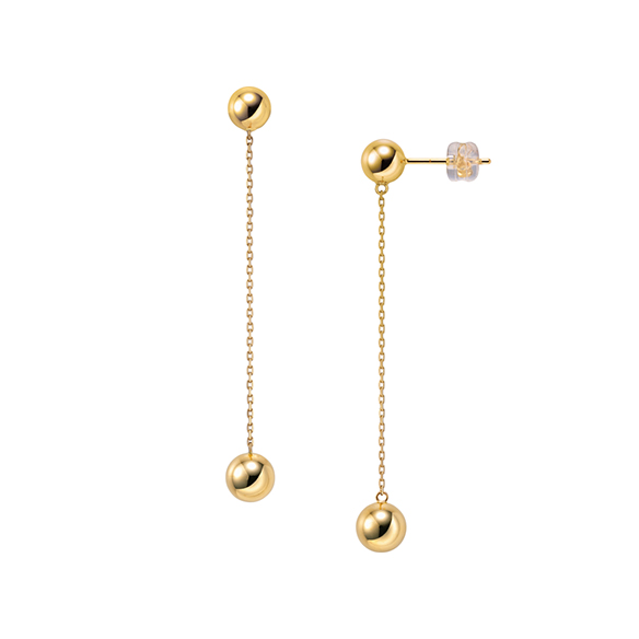 K18イエローゴールド ピアス | 高品質 金・プラチナ