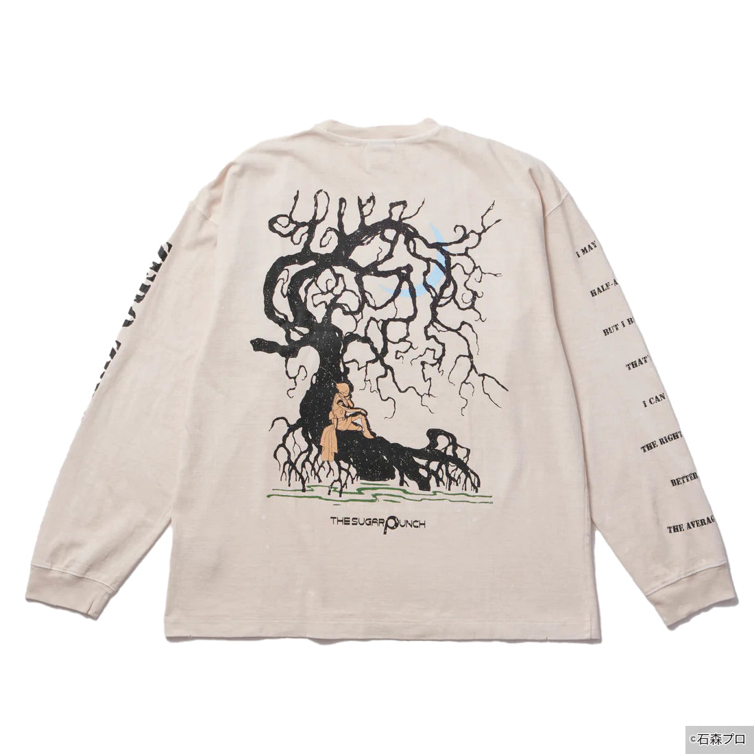 ザ シュガー パンチ】サイボーグ009 ロングスリーブ (ウッドパターン