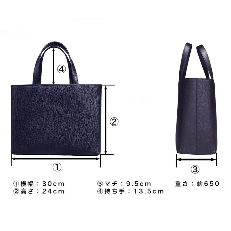 ジップミニトート ネイビー – HushTug