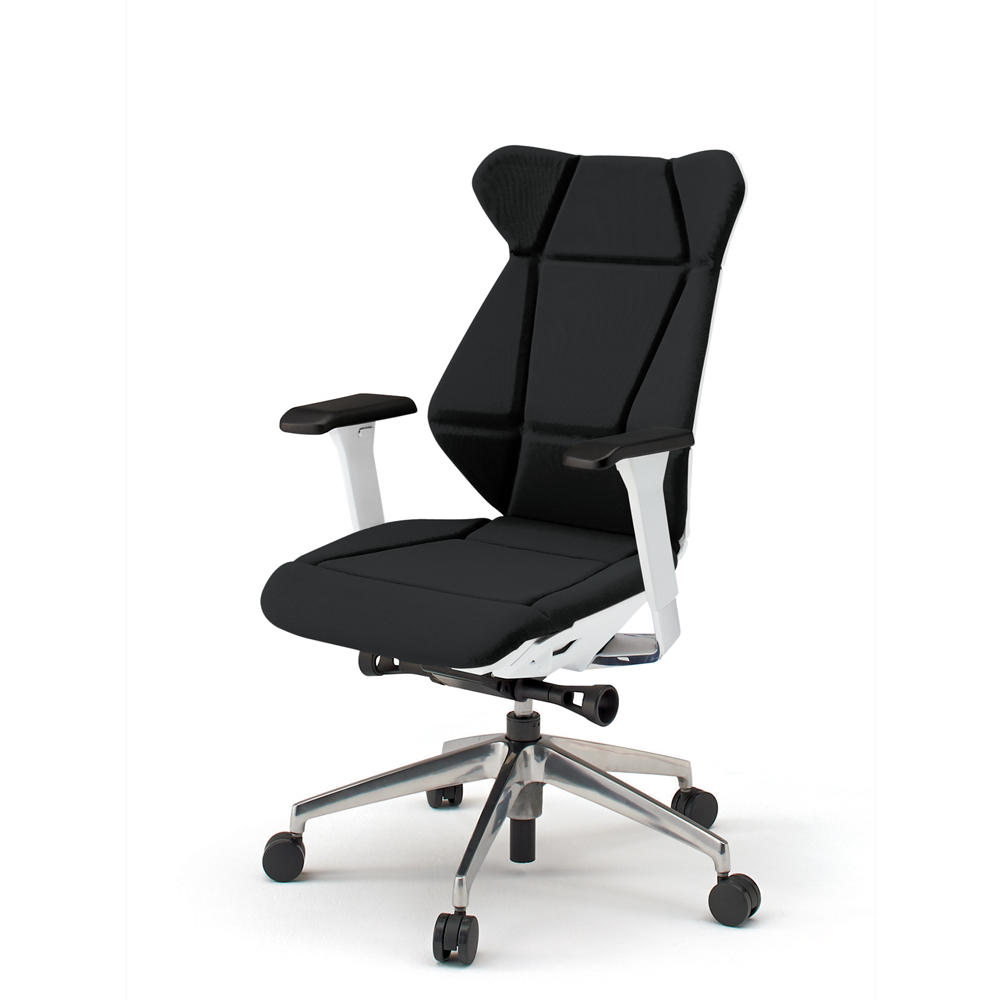 フリップフラップチェア ハイバック KF-837GC-ZWT1(SO)｜オフィス